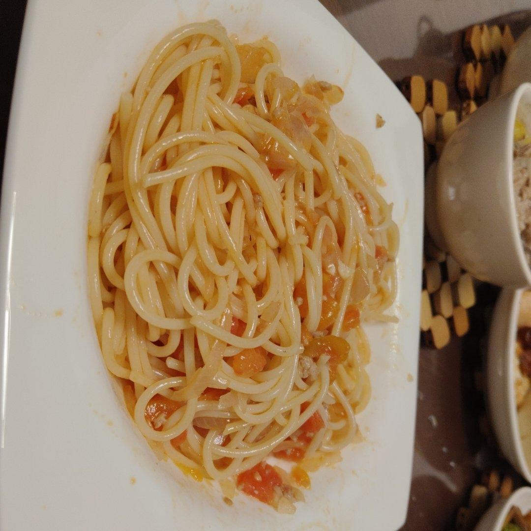 番茄肉酱意大利面-家常版