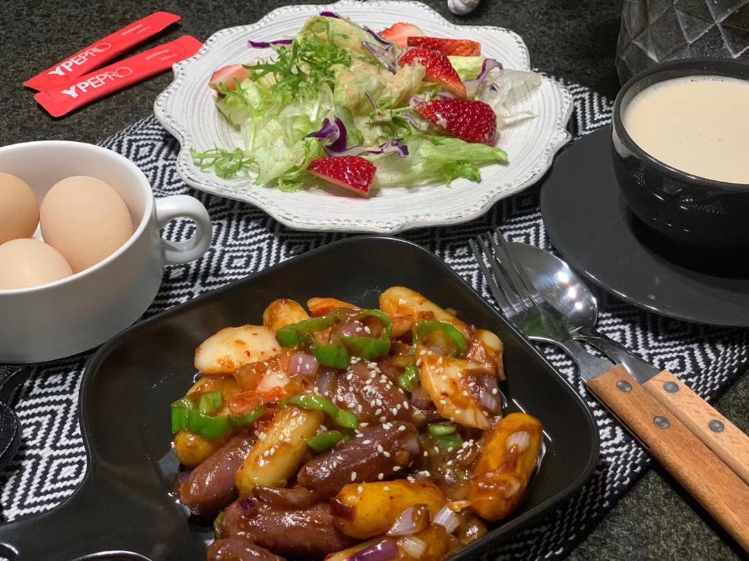 韩国炒芝士年糕