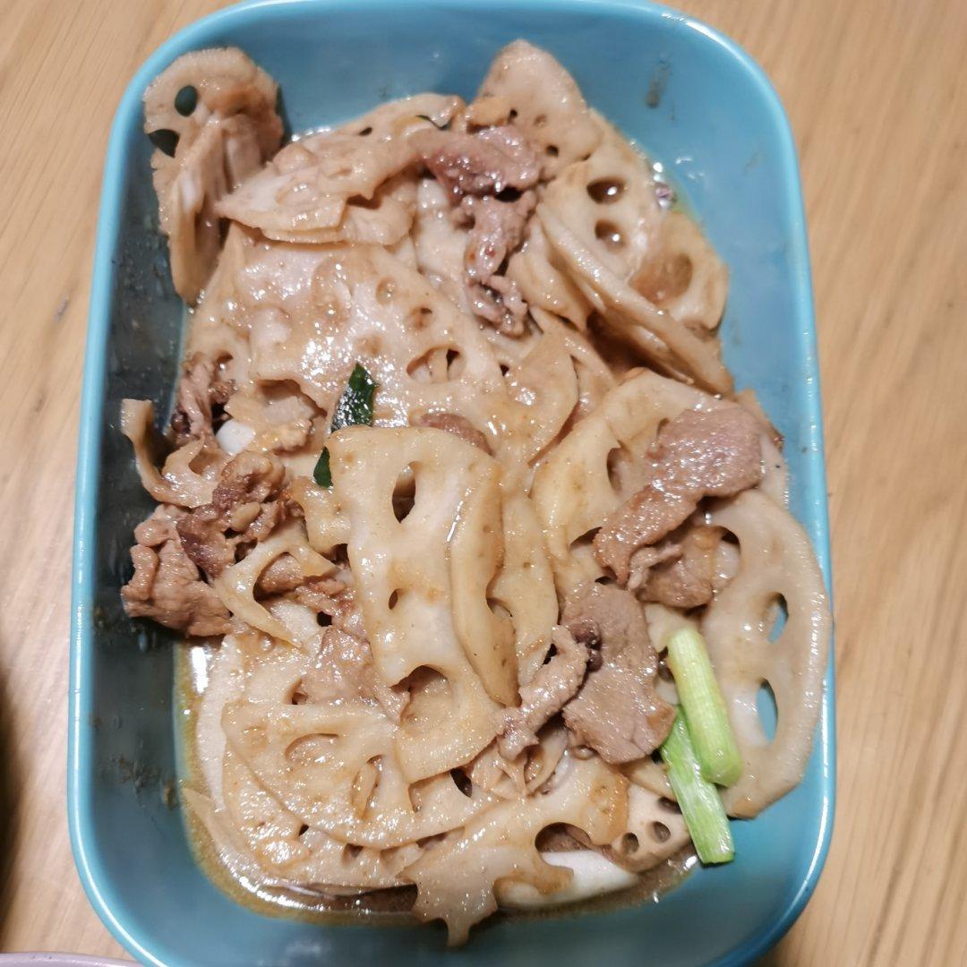 藕片炒肉