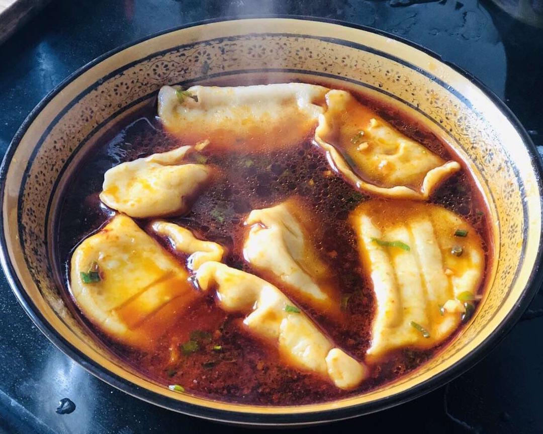 酸汤水饺【快手】