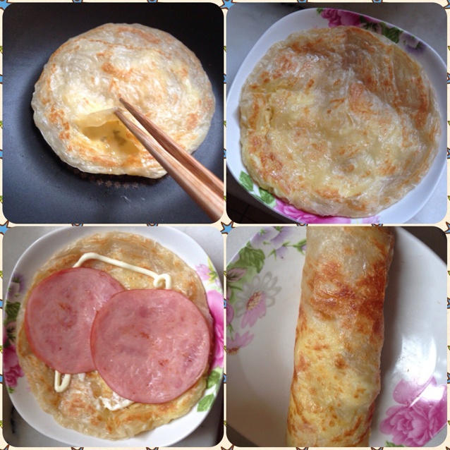 飞饼版鸡蛋灌饼