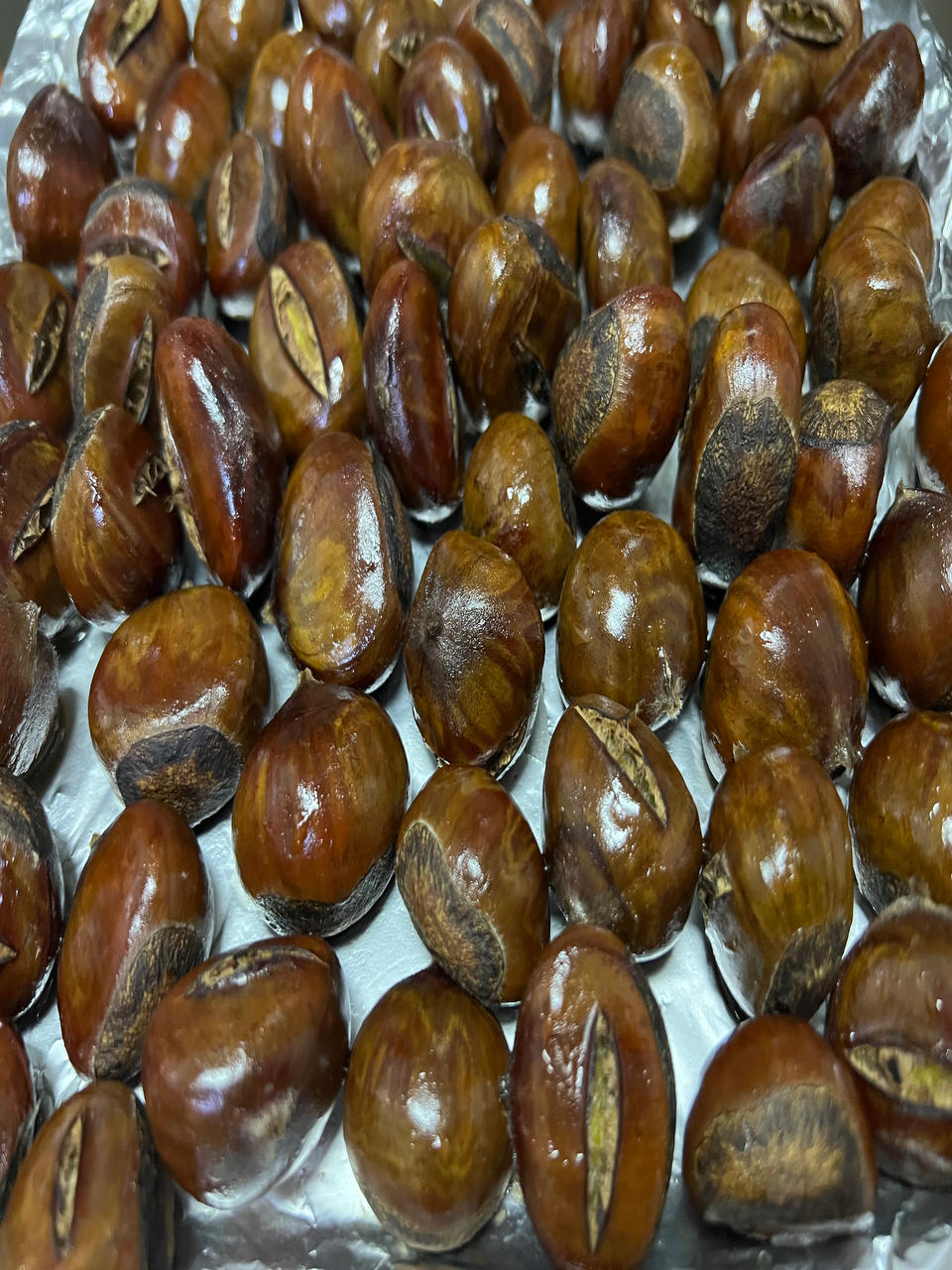 ‼️香甜软糯‼️轻松好剥㊙️烤箱版糖炒栗子