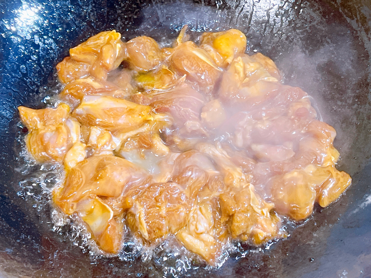 史上最香的葱油焖鸡的做法 步骤10