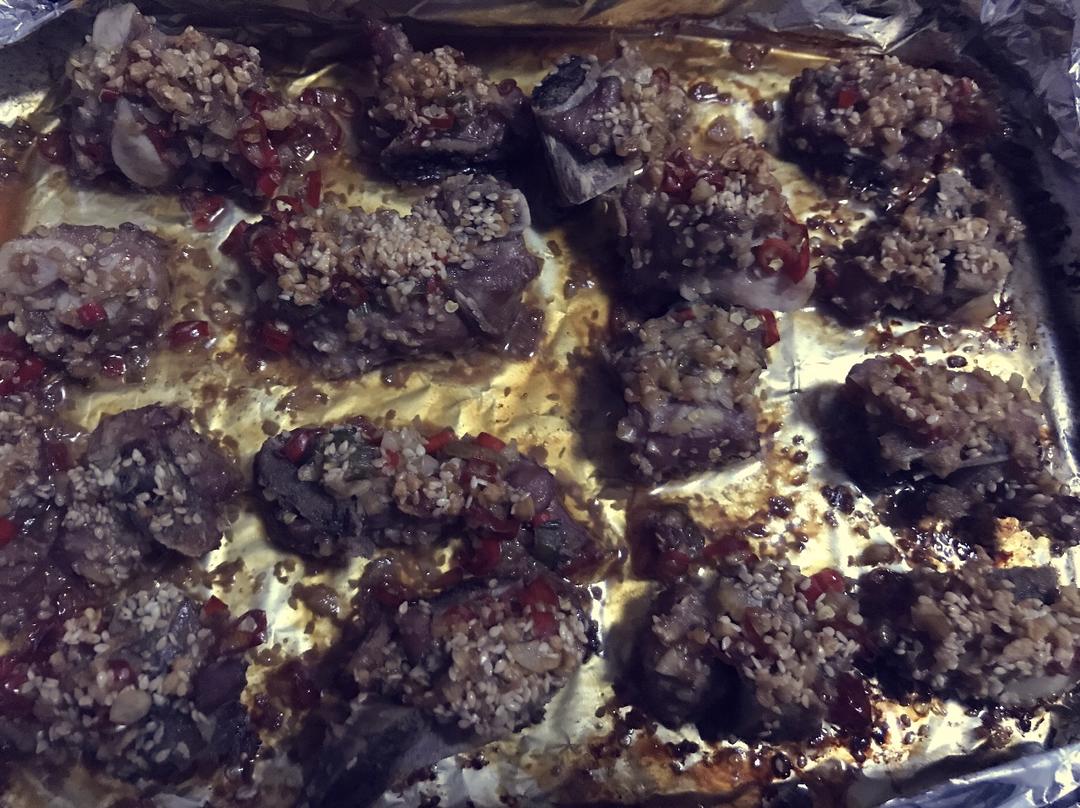 香到骨头里的蒜香排骨（烤箱）