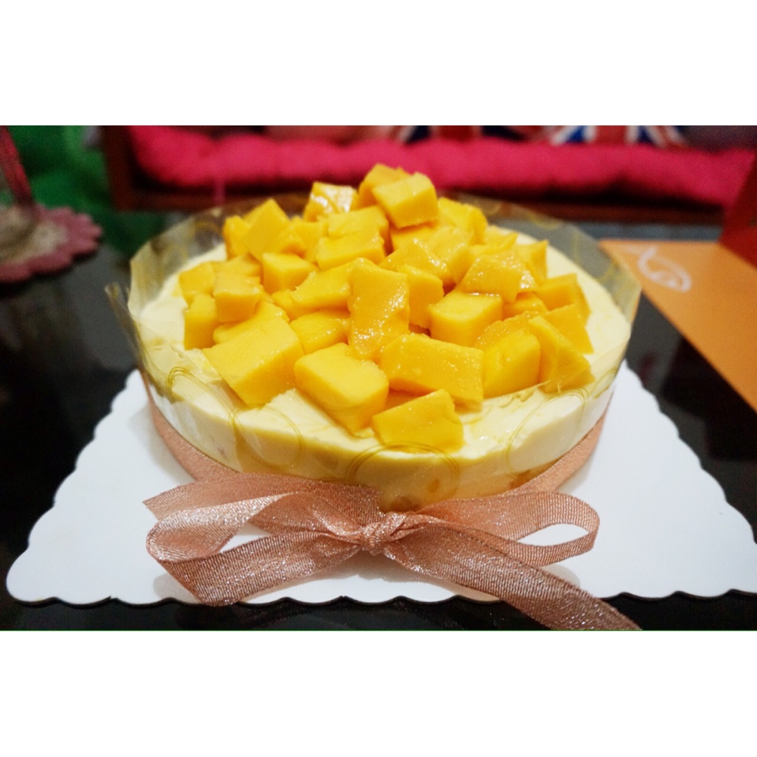 【视频】芒果慕斯（6寸） | 含镜面果胶配方