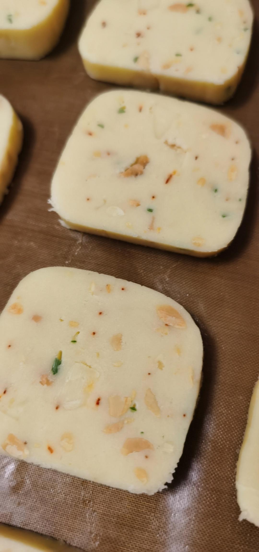㊙️简单易做–咸香酥脆–香葱芝士曲奇饼干