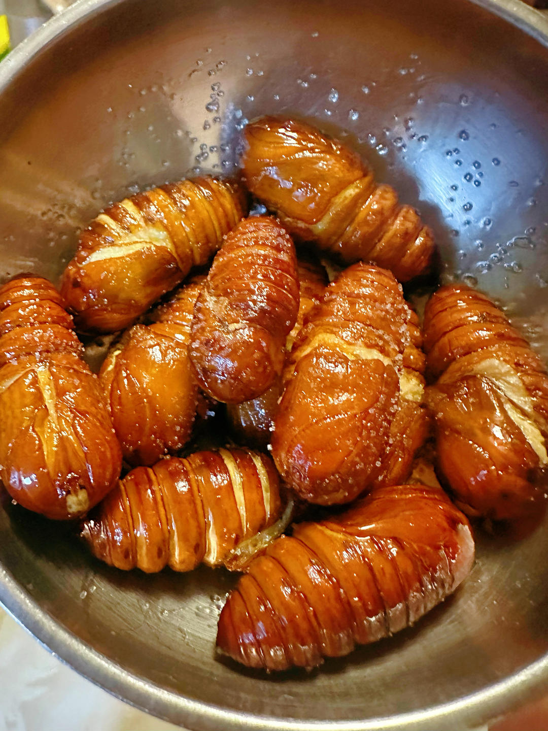 油炸（煎）蚕蛹