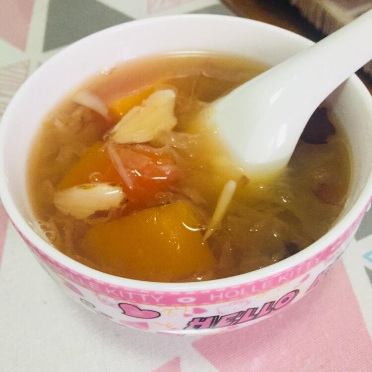 养颜美容[银耳木瓜润肤汤]