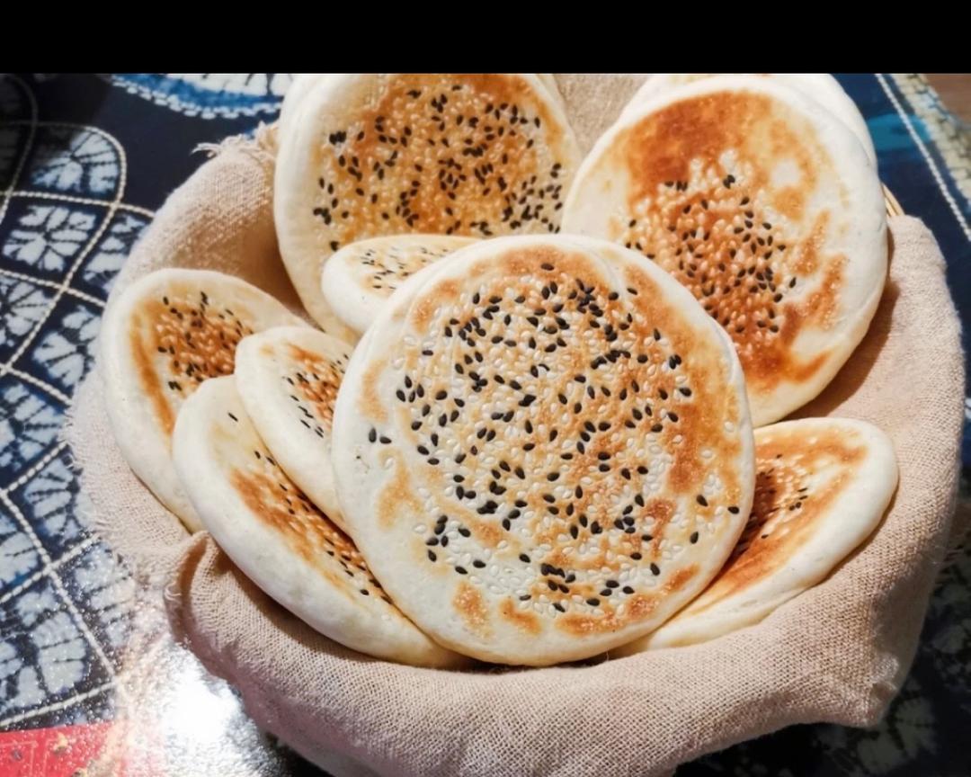 全麦发面烧饼