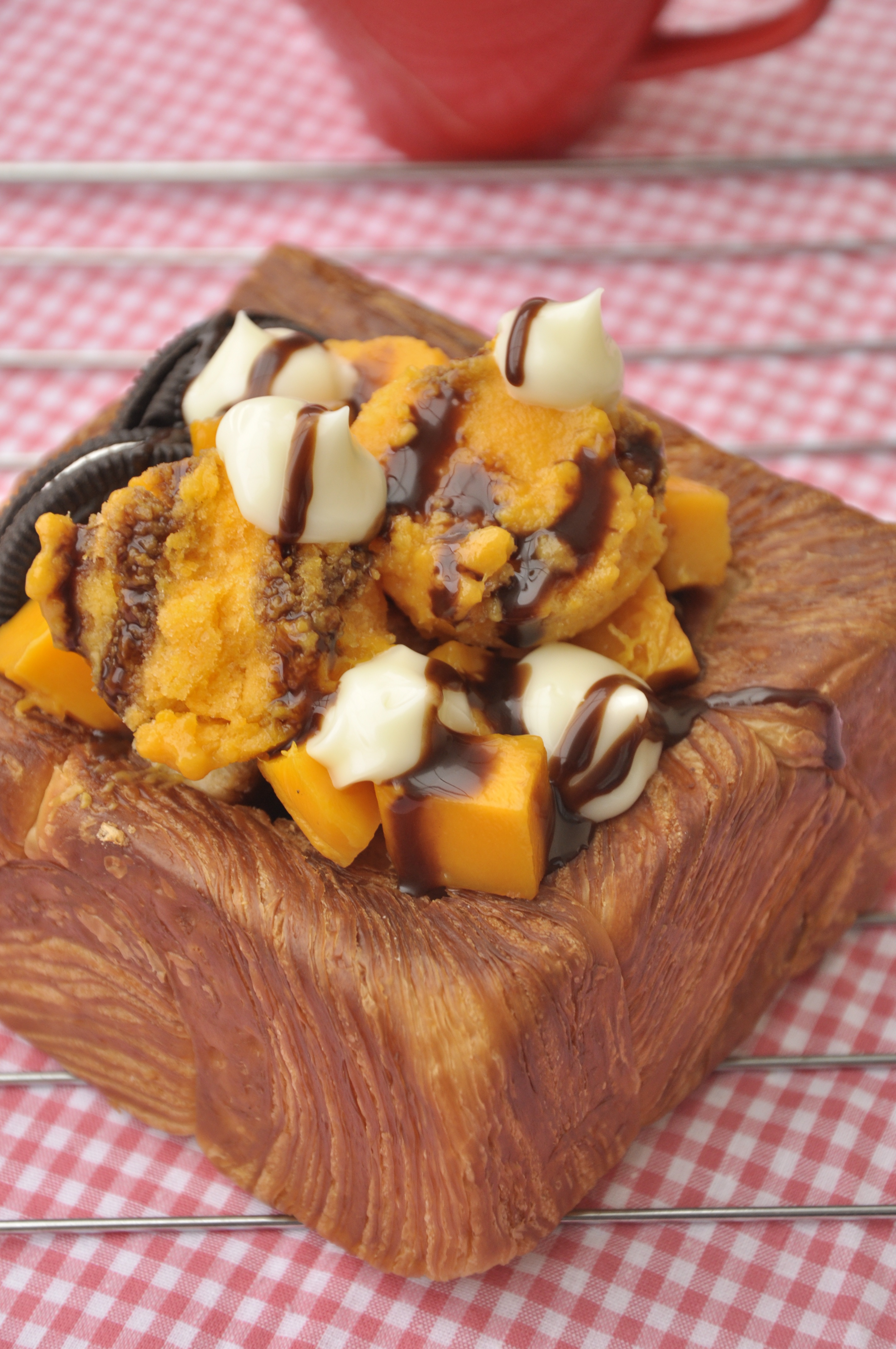 蜂蜜莓果厚多士