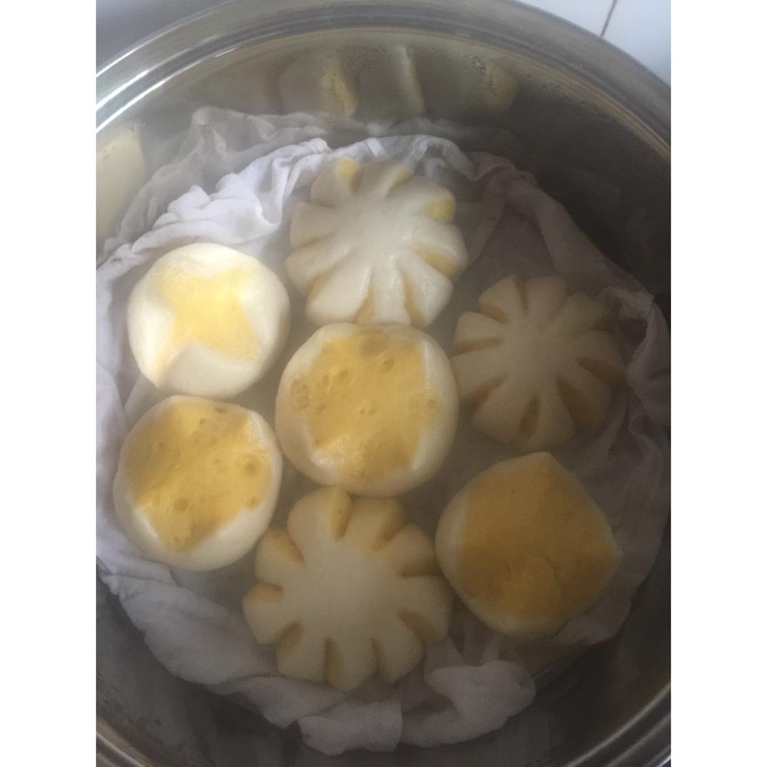 南瓜花样馒头