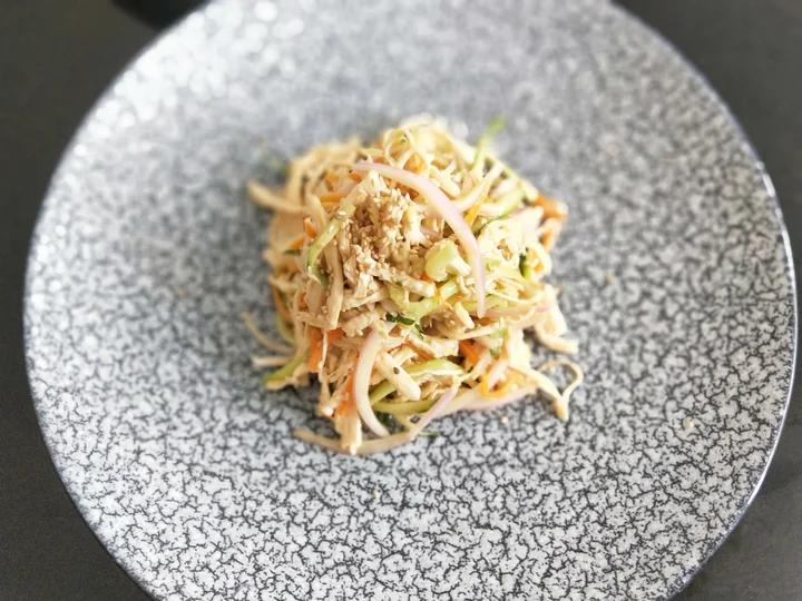 减脂健身｜凉拌手撕鸡丝（香辣&麻油版）