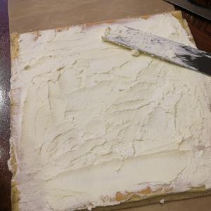 大理石蛋糕卷的做法 步骤8