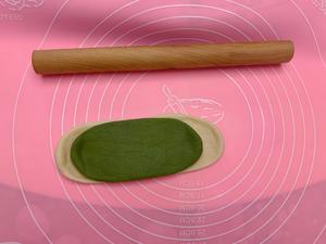 抹茶红豆vs倍浓朱古力🥳🥳双拼吐司的做法 步骤6