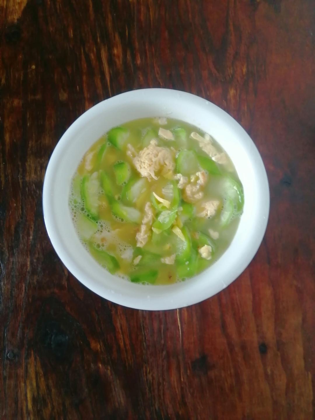 丝瓜鸡蛋汤