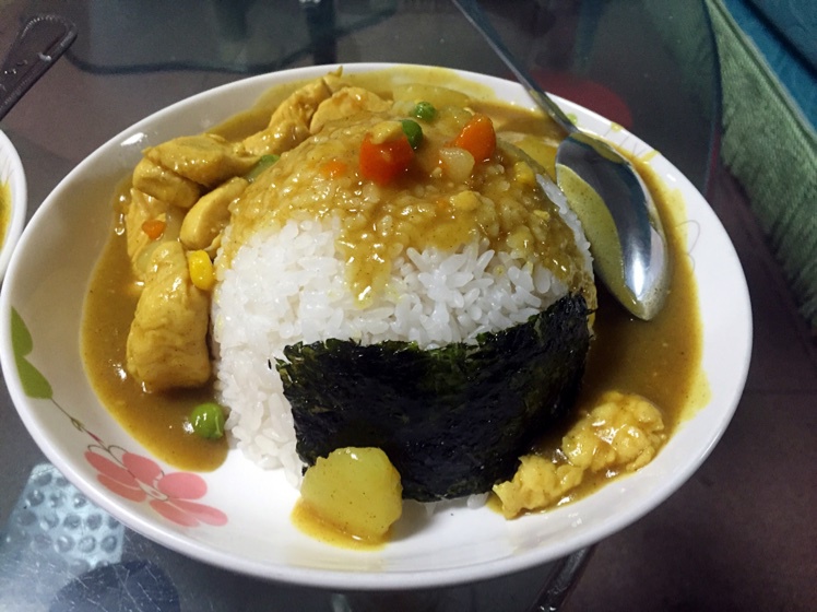 咖喱鸡饭