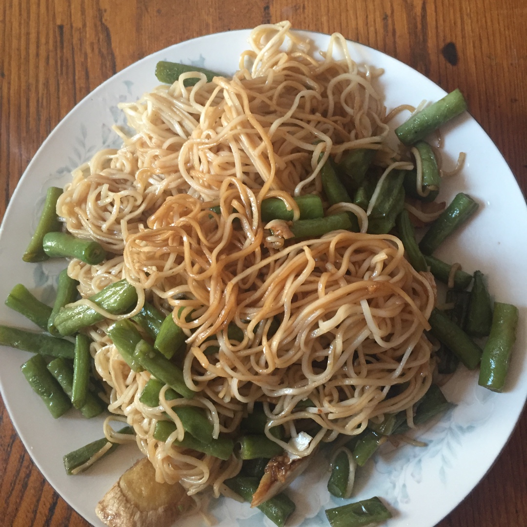 扁豆焖面