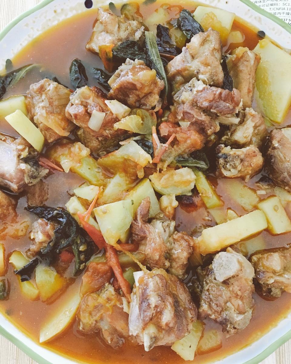 番茄土豆排骨烩饭