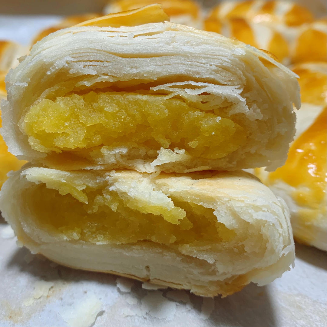 好吃到爆的奶黄酥