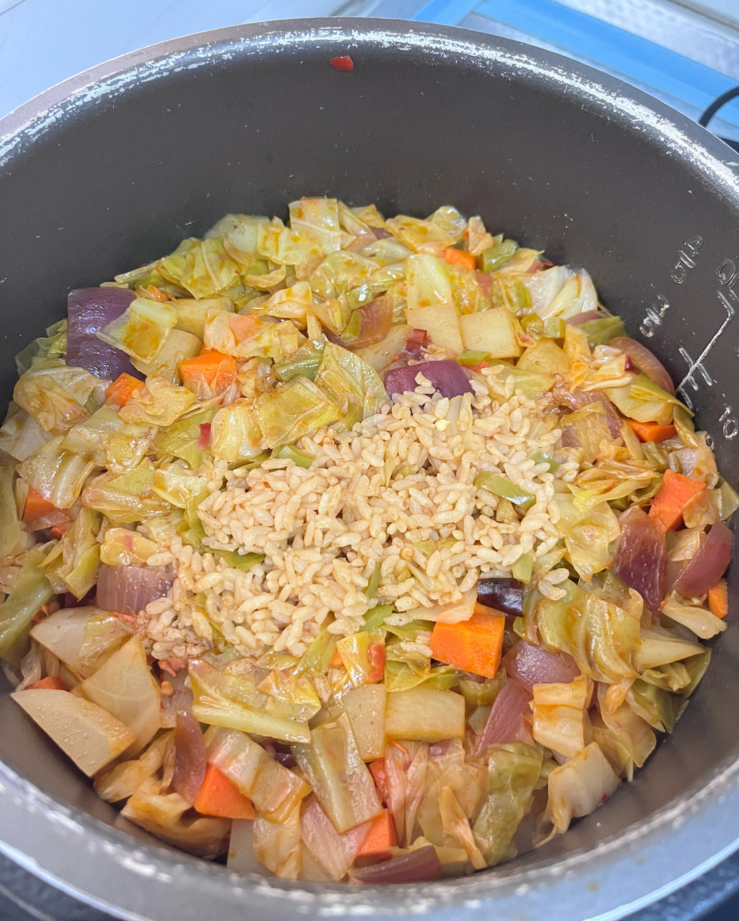 三酱土豆焖饭(电饭煲)