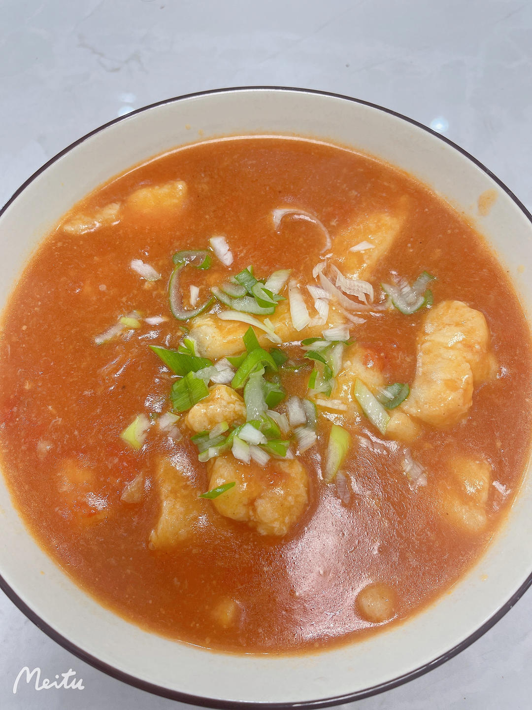 低脂食谱🌟番茄龙利鱼汤🌟低热量高蛋白