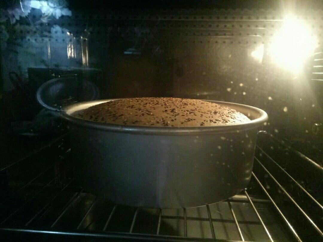 超好记八寸戚风蛋糕（后蛋法）