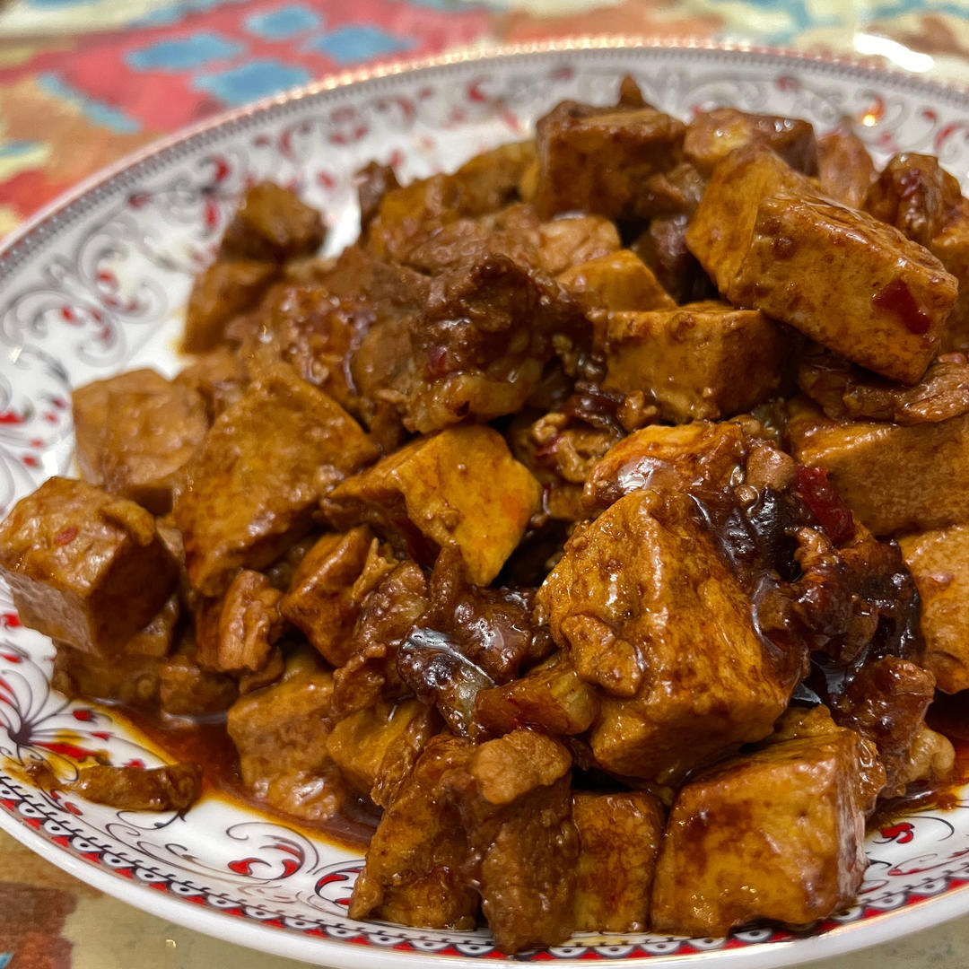 巨下饭！拌饭超好吃的肉末豆腐！做法简单零失败~