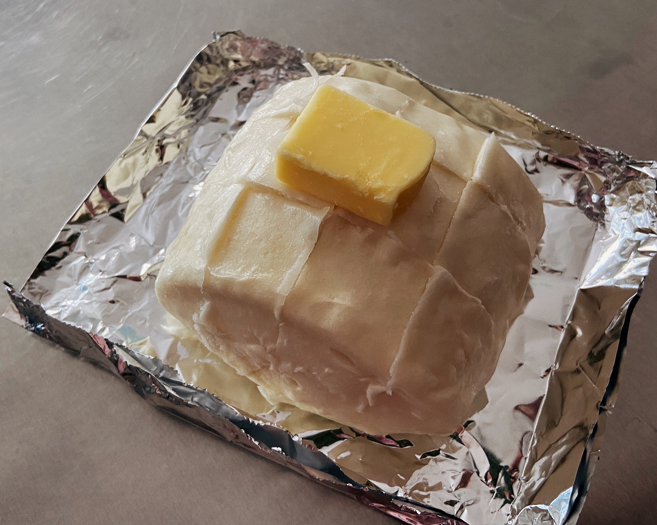 黄油烤馒头的做法 步骤1