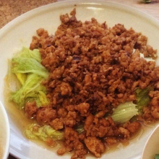 肉末白菜