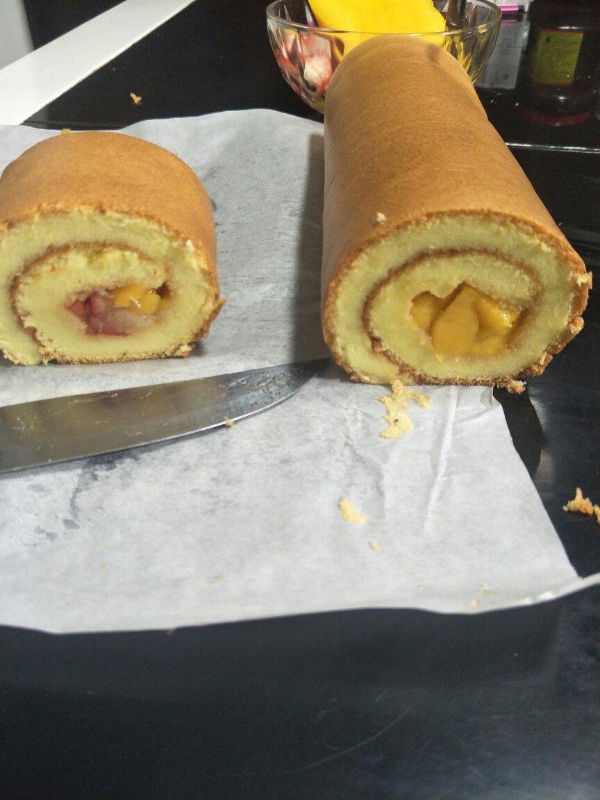原味蛋糕卷