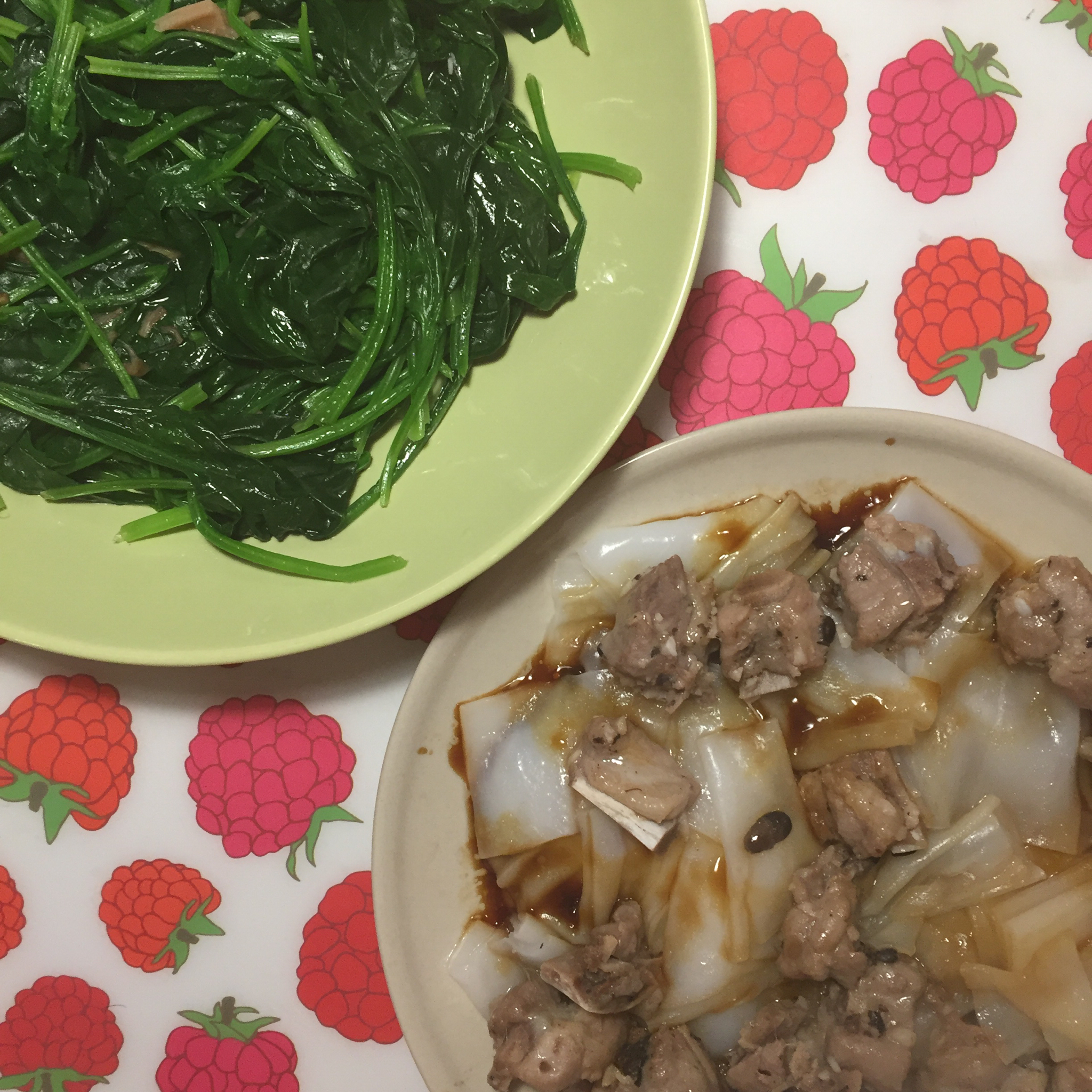 超级简单版 排骨蒸陈村粉