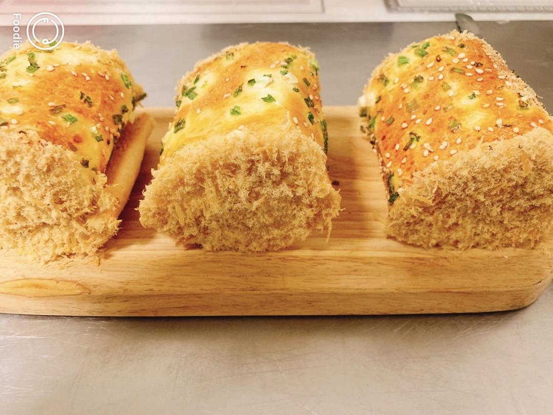 回忆的味道---肉松面包卷