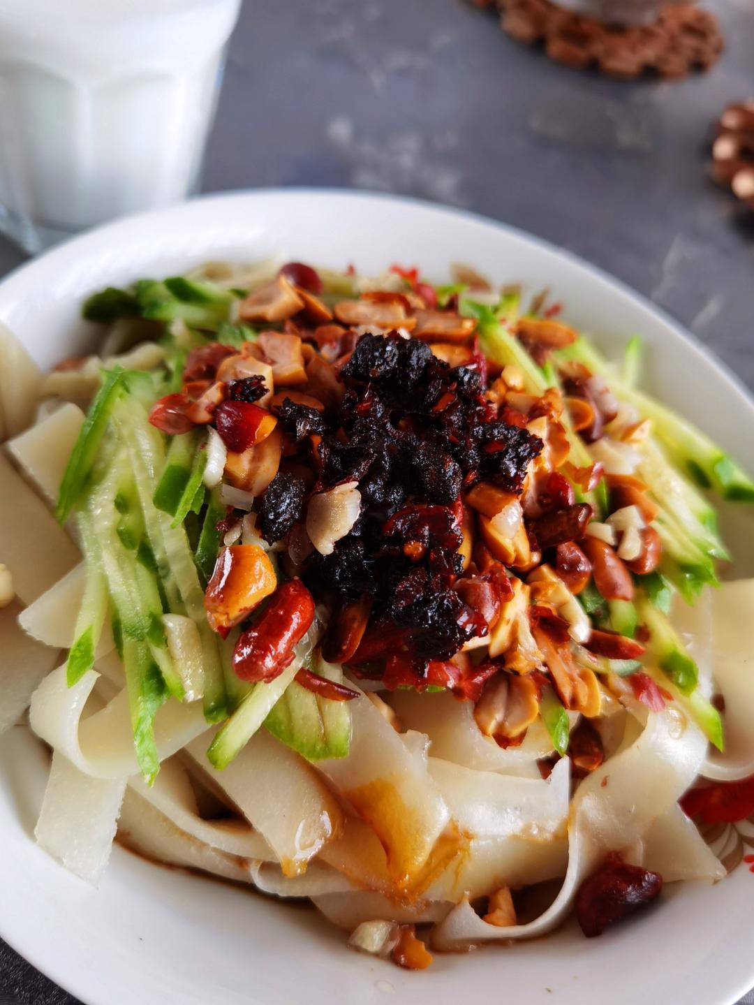 自制凉皮（含洗面、不洗面两种方法）