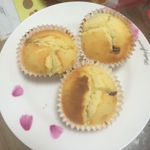 马芬 纸杯蛋糕cupcake香蕉松糕