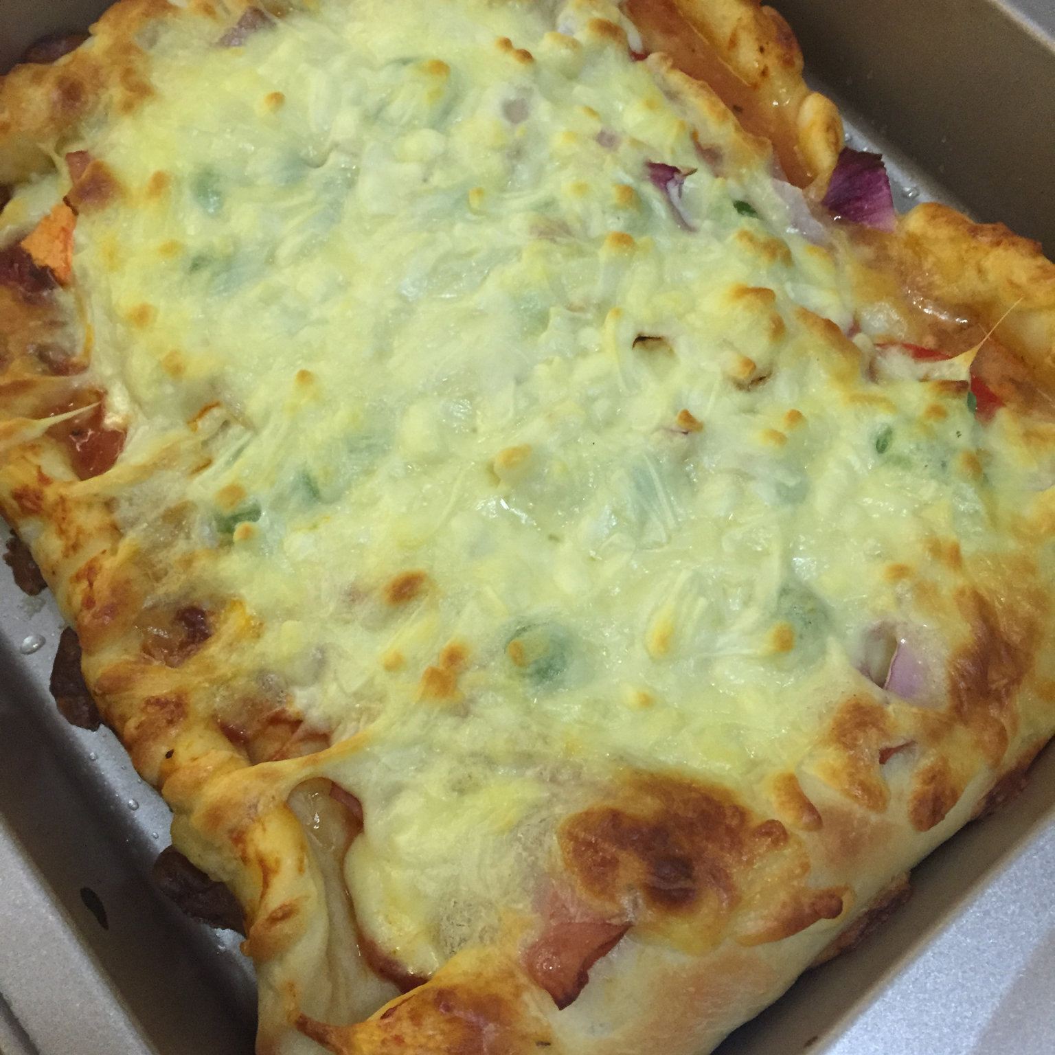 10寸厚底披萨饼底