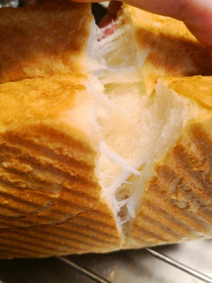 奶香白吐司的做法