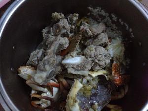 排骨蟹粥的做法 步骤5