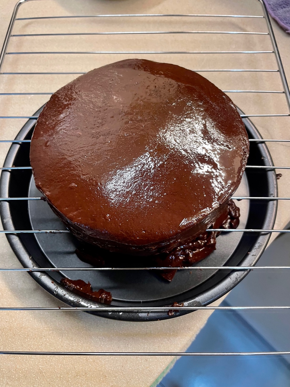英国女王生日蛋糕-巧克力蛋糕-给元气八眉菌的作业的做法 步骤12