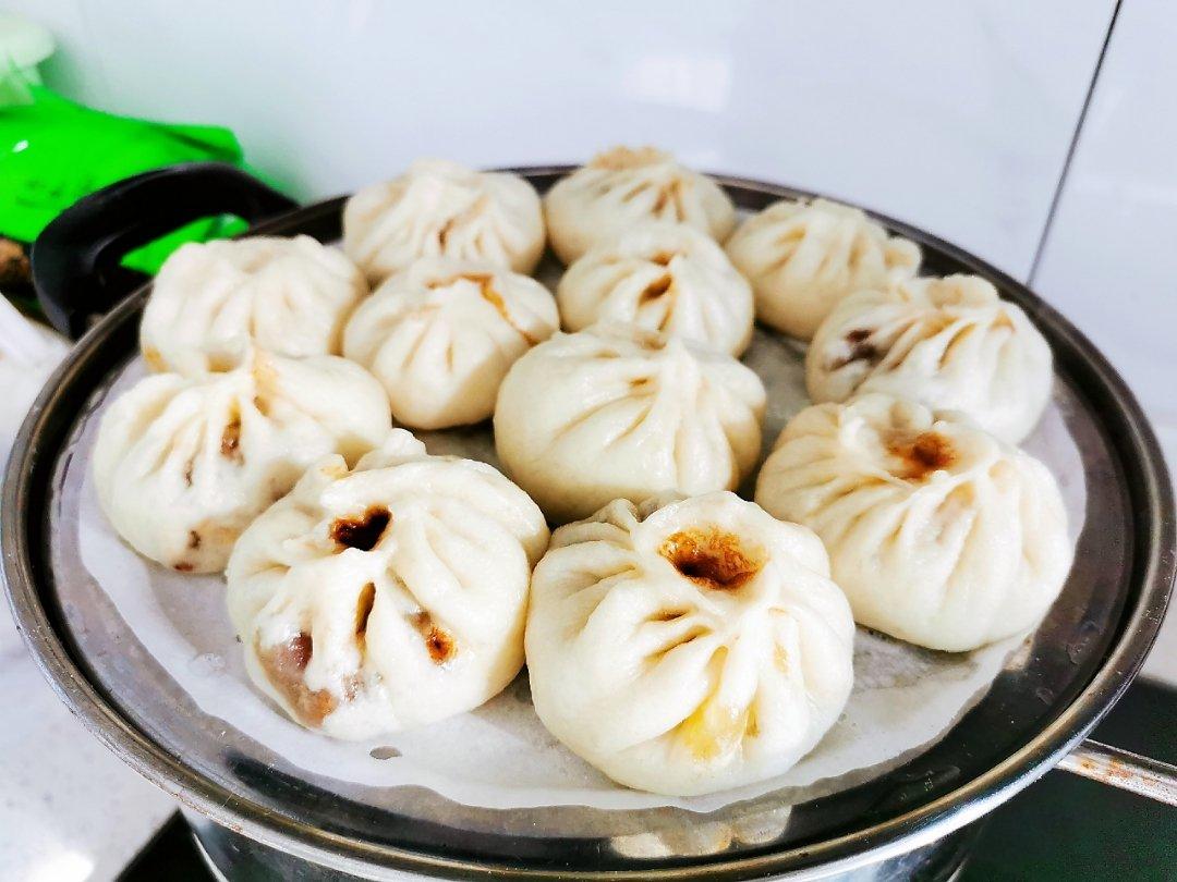 简易版豆角酱肉包