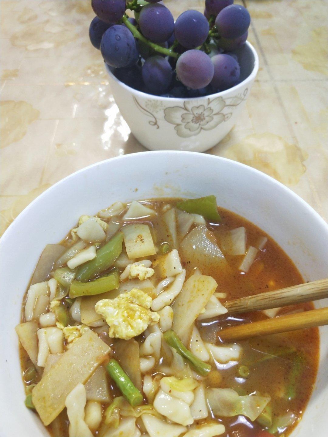恨不得抱着锅舔的番茄鸡蛋面