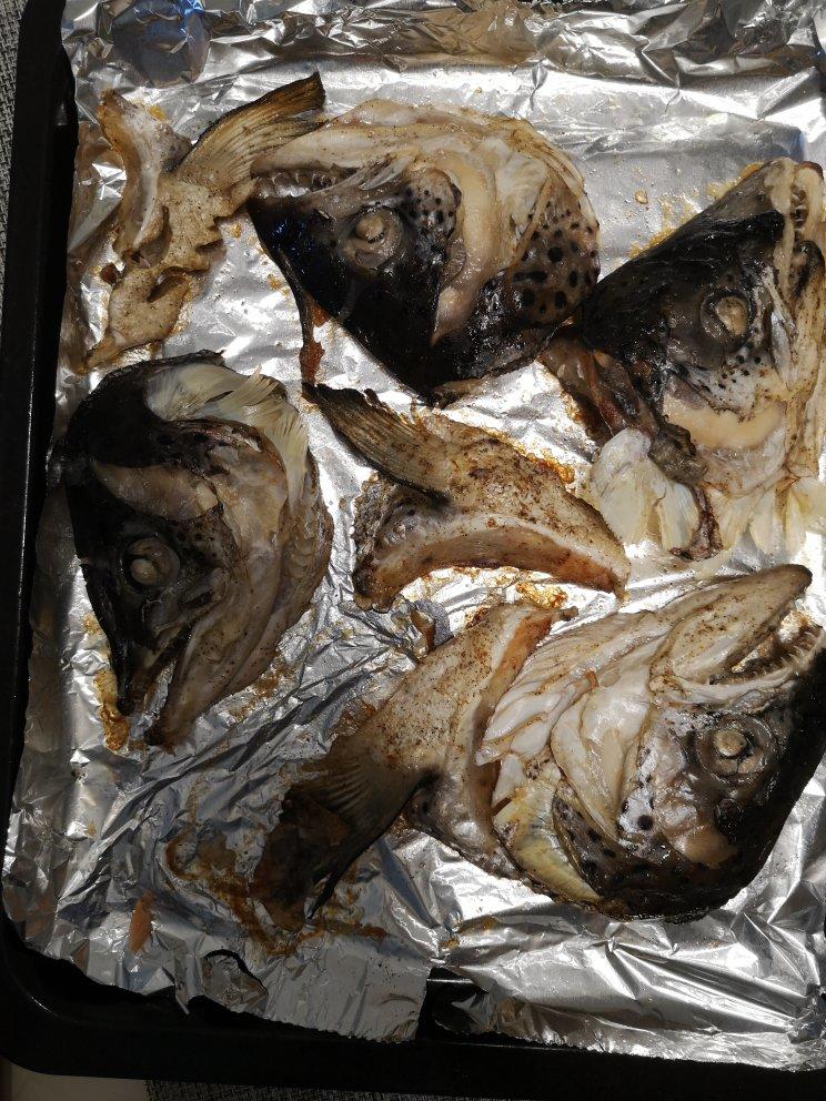 大和风味之盐烤三文鱼头