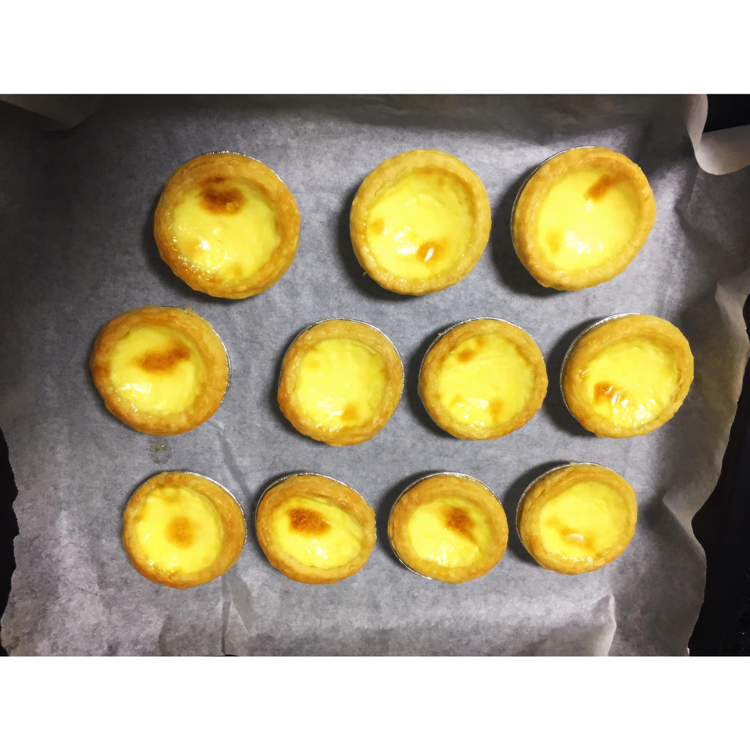 超完美味道超正的蛋挞配方，比KFC的还要嫩还要香~做过最好吃的蛋挞配方