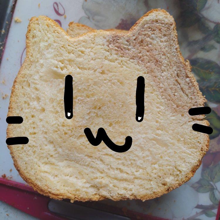 可可爱爱の牛奶猫咪吐司