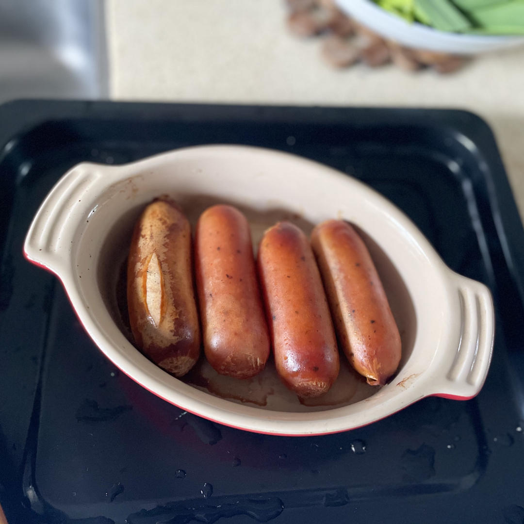 烤箱纯肉烤肠
