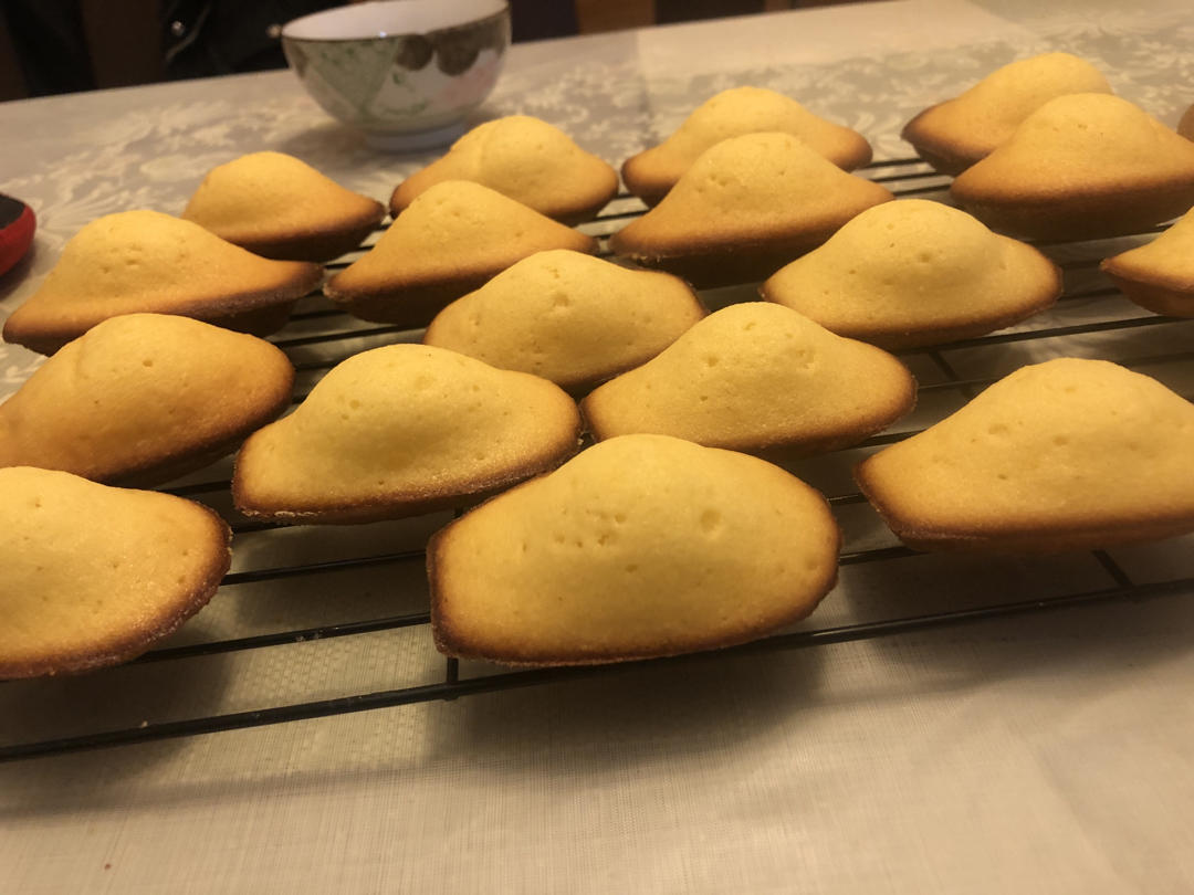 蜂蜜柠檬玛德琳