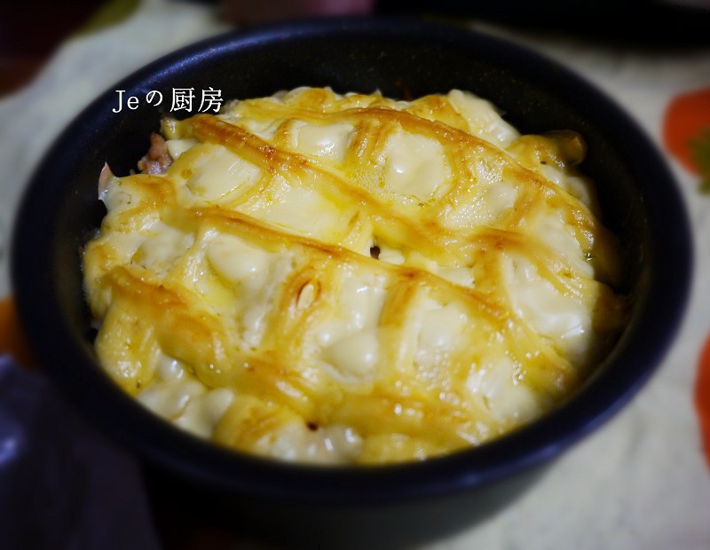 芝士焗番茄肉酱意面