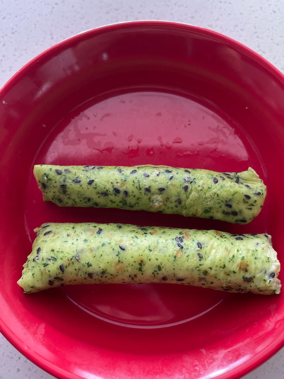 油菜鸡蛋饼  宝宝辅食食谱