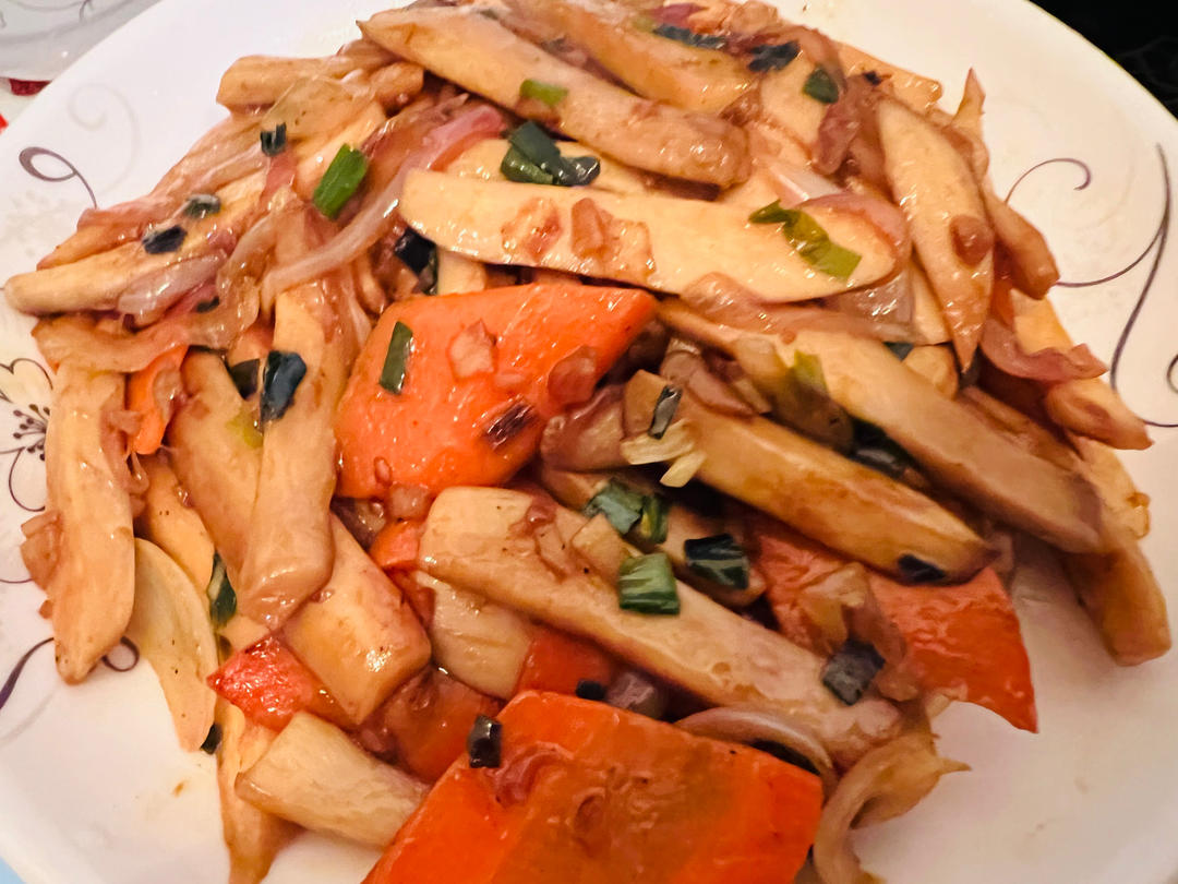 超简单快手菜--蒜香杏鲍菇