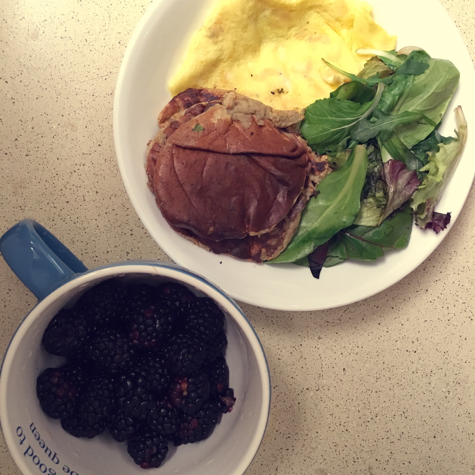 无面粉无油无糖健康Pancake