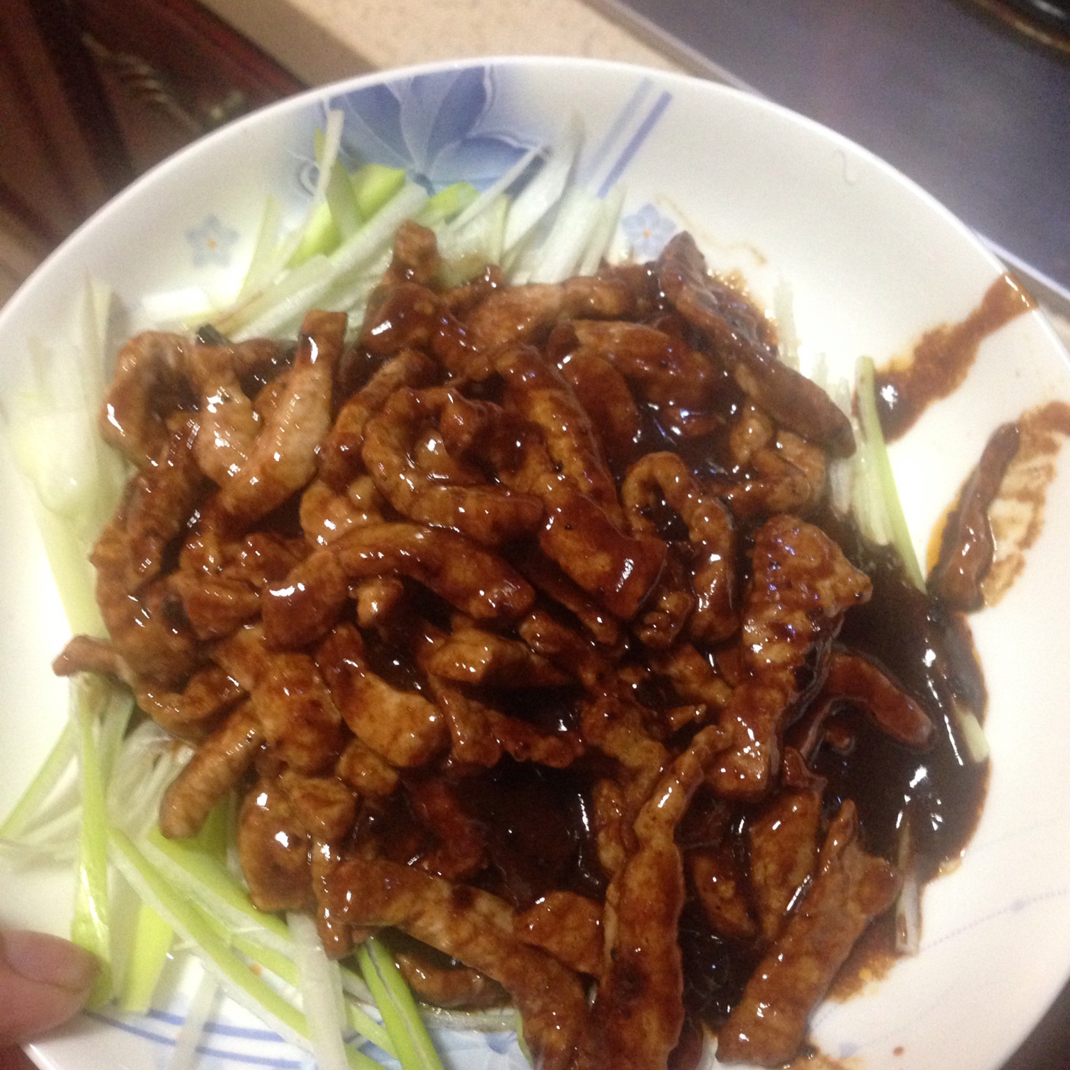 京酱肉丝